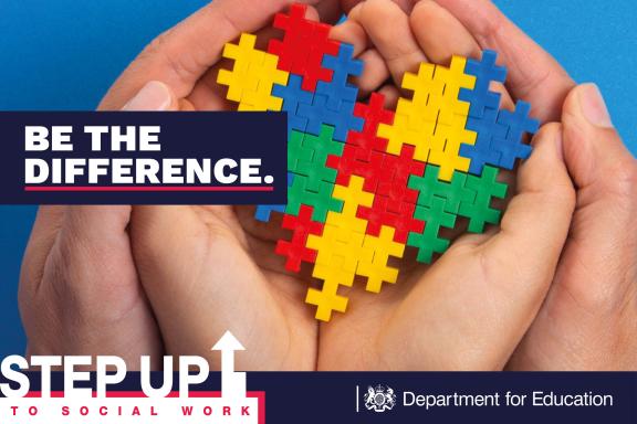 Step up to social work graphic