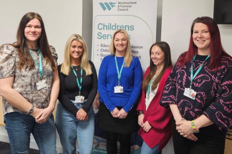 Group photo of some of our Children's Social Workers