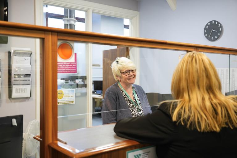 Customer Service desk in Barrow