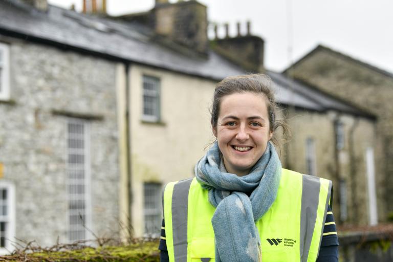 One of our Planning Officer in High-Vis