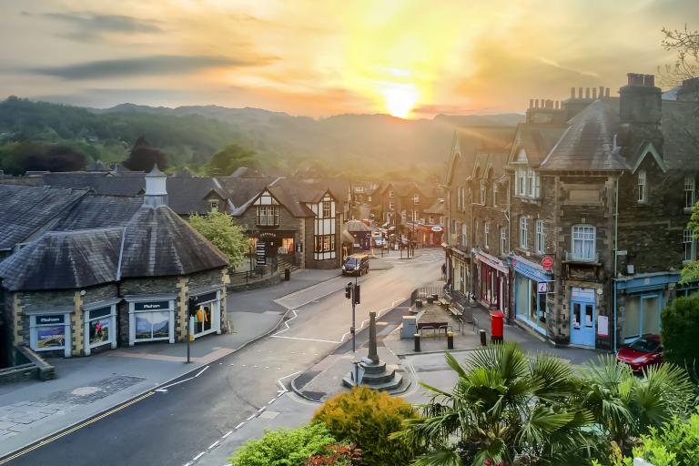 town centre snapshot in Westmorland and Furness